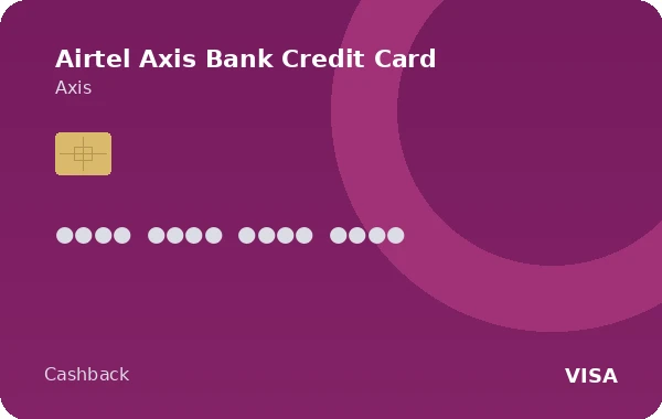 Airtel Axis Bank Credit Card credit card