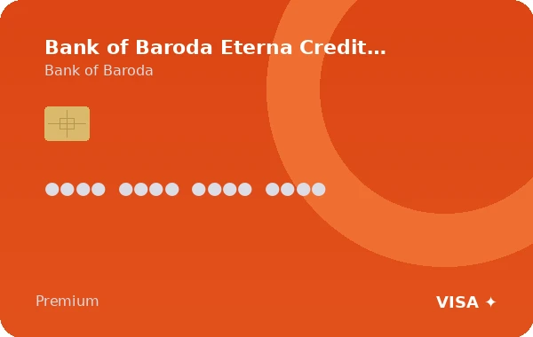 Bank of Baroda Eterna Credit Card credit card