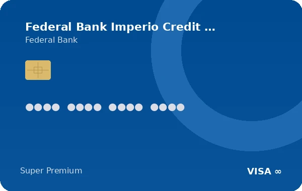 Federal Bank Imperio Credit Card credit card