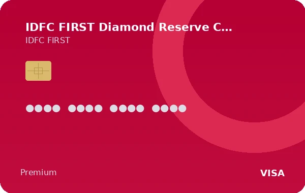 IDFC FIRST Diamond Reserve Credit Card credit card