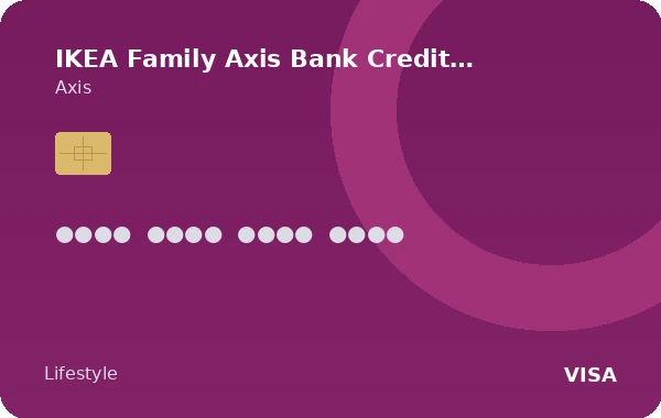 IKEA Family Axis Bank Credit Card credit card