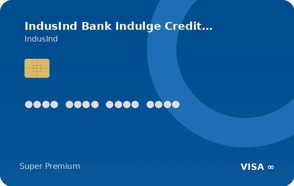 IndusInd Bank Indulge Credit Card credit card