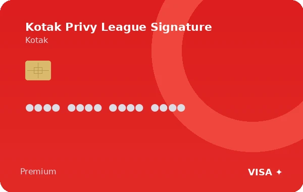 Kotak Privy League Signature credit card