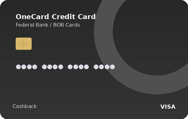 OneCard Credit Card credit card
