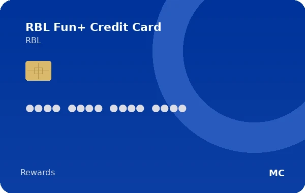 RBL Fun+ Credit Card credit card