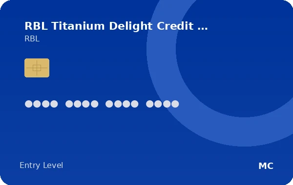 RBL Titanium Delight Credit Card credit card