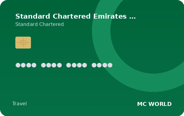 Standard Chartered Emirates World Credit Card credit card